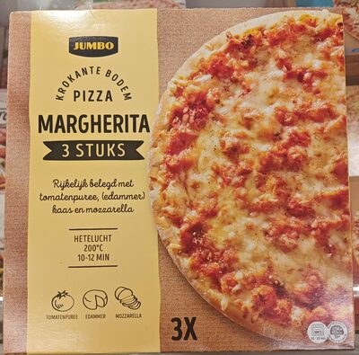 Margharita Pizza (3x Verpakking) - JUMBO - 3 x 300 g